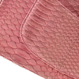 Classic Double Flap Bag Python Medium