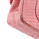 Classic Double Flap Bag Python Medium