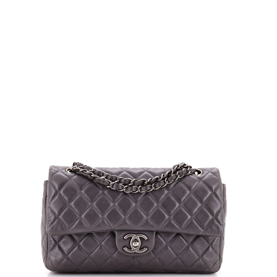 Classic Double Flap Bag Quilted Lambskin Medium