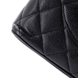 Medallion Tote Quilted Caviar