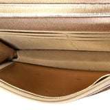 Wallet on Chain Pixel Effect Quilted Calfskin