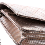 Wallet on Chain Pixel Effect Quilted Calfskin
