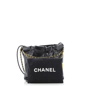 22 Chain Hobo Quilted Calfskin Mini