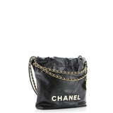 22 Chain Hobo Quilted Calfskin Mini