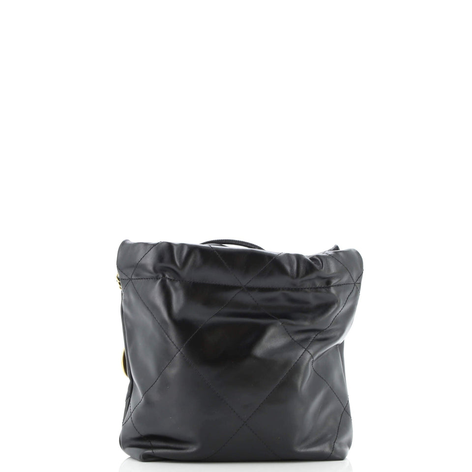 22 Chain Hobo Quilted Calfskin Mini