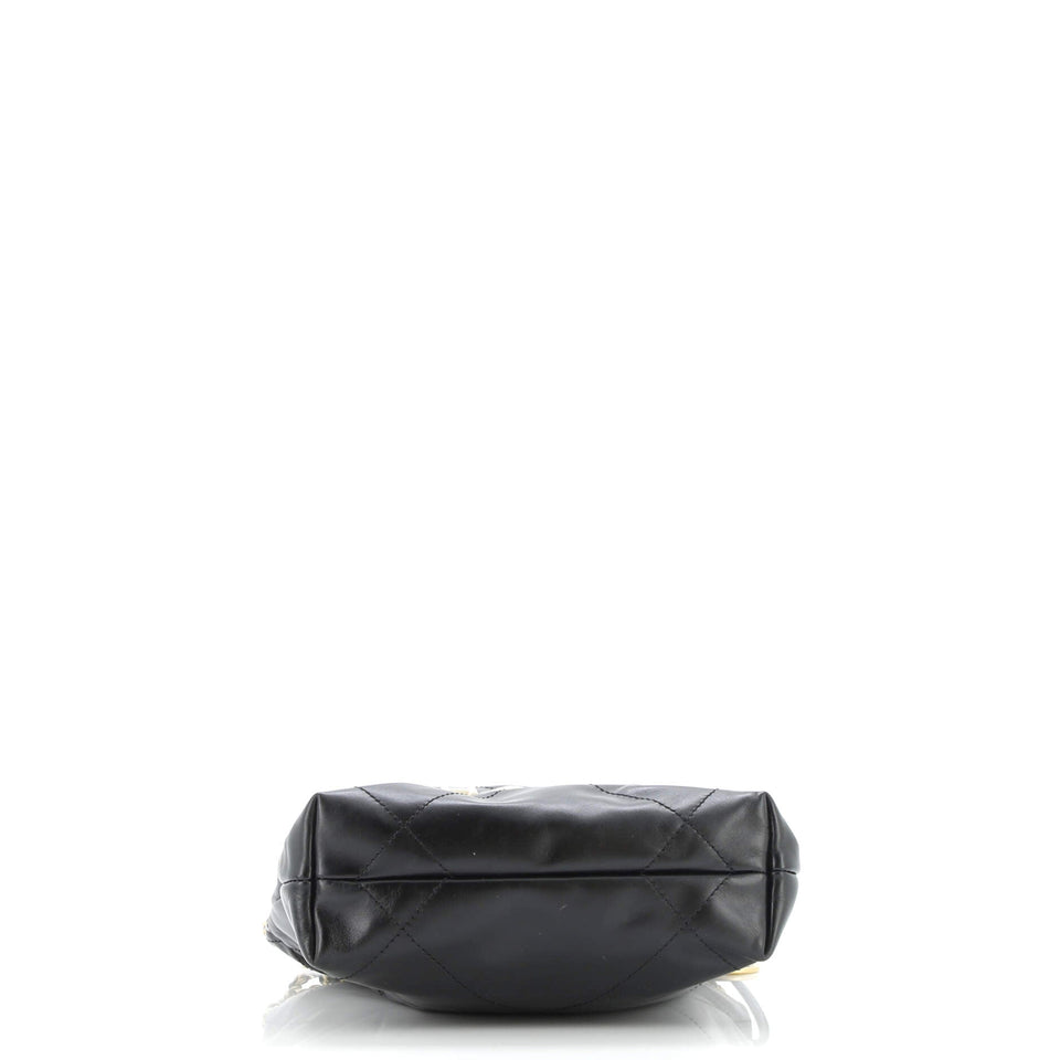 22 Chain Hobo Quilted Calfskin Mini