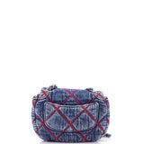 Coco Beach Messenger Bag Quilted Denim Mini
