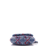 Coco Beach Messenger Bag Quilted Denim Mini