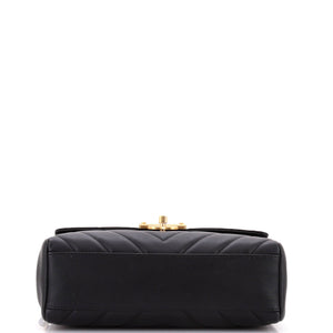 In The City Top Handle Flap Bag Mixed Quilt Calfskin Medium