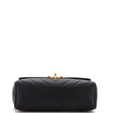 In The City Top Handle Flap Bag Mixed Quilt Calfskin Medium