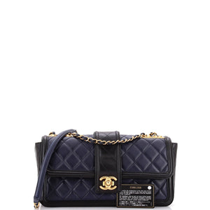 Elegant CC Flap Bag Quilted Lambskin Jumbo