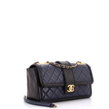 Elegant CC Flap Bag Quilted Lambskin Jumbo