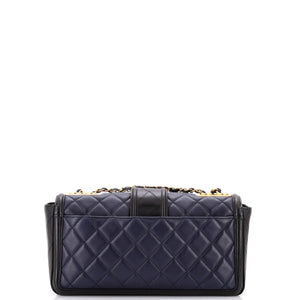Elegant CC Flap Bag Quilted Lambskin Jumbo
