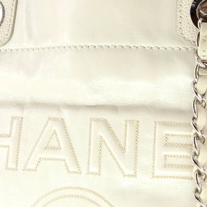 Deauville Tote Glazed Calfskin Small