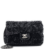 Flap Bag Sequins Mini