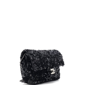 Flap Bag Sequins Mini