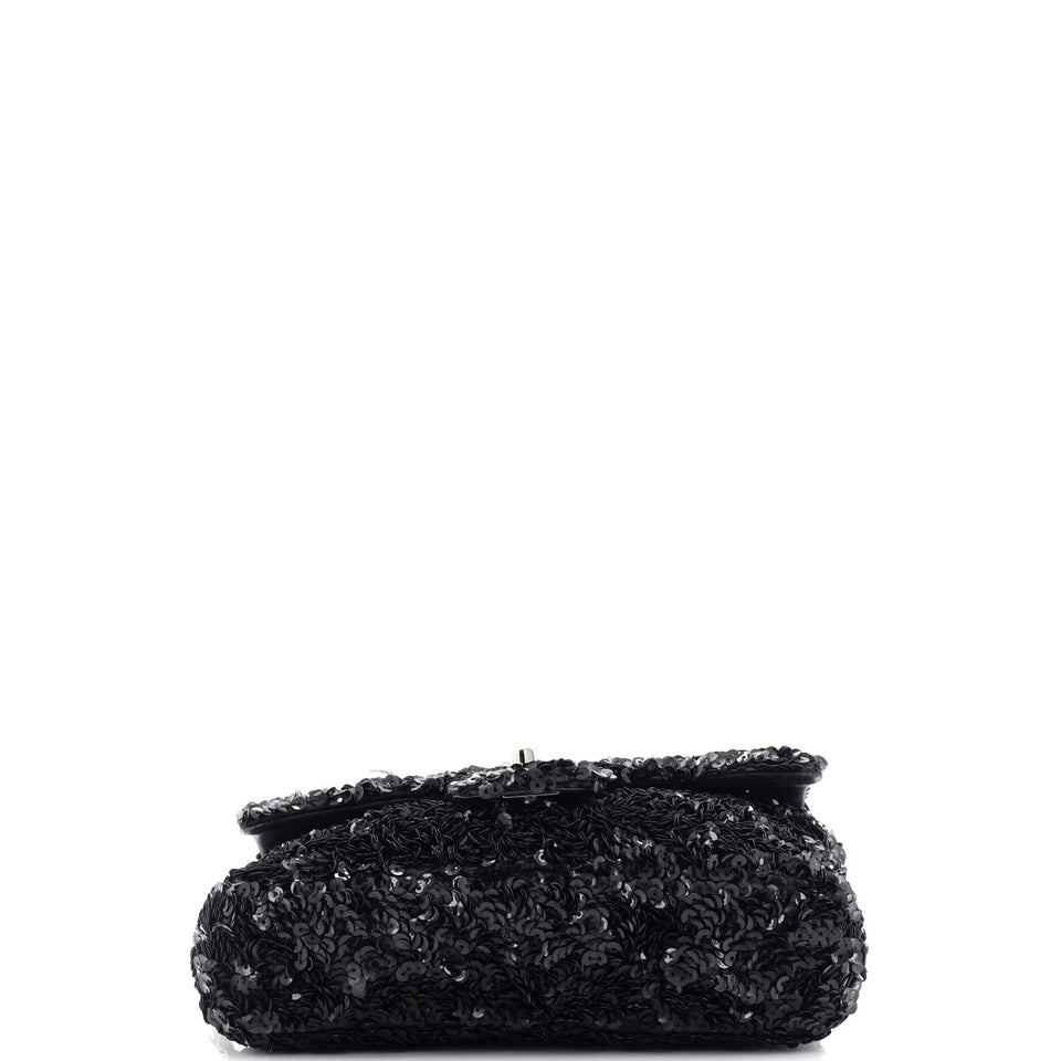 Flap Bag Sequins Mini