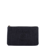 Deauville Pouch Raffia Small