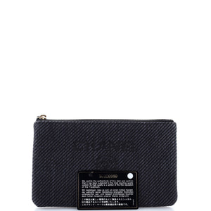 Deauville Pouch Raffia Small