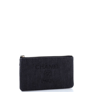 Deauville Pouch Raffia Small