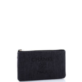 Deauville Pouch Raffia Small