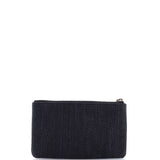Deauville Pouch Raffia Small