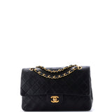 Vintage Classic Double Flap Bag Quilted Lambskin Small