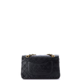 Vintage Classic Double Flap Bag Quilted Lambskin Small