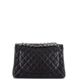 Classic Double Flap Bag Quilted Caviar Maxi