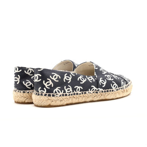 Women's All Over CC Cap Toe Espadrilles Printed Leather