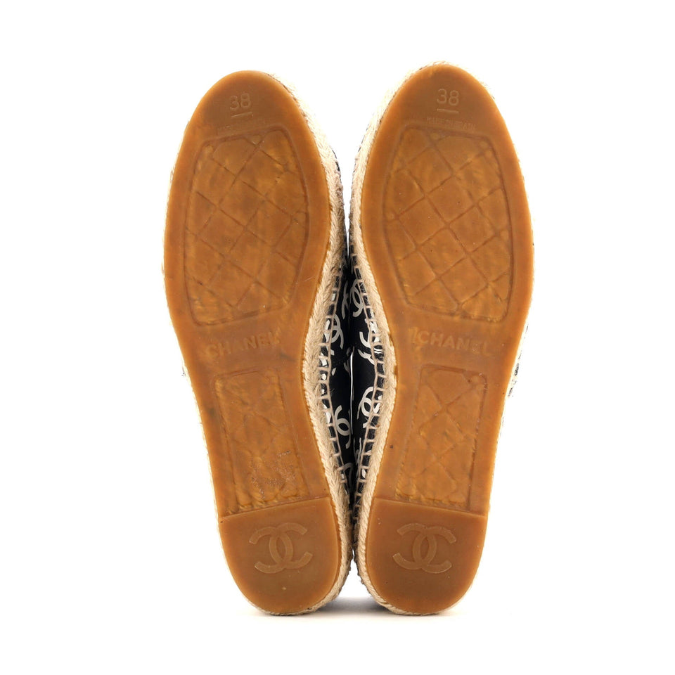 Women's All Over CC Cap Toe Espadrilles Printed Leather