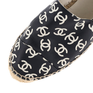 Women's All Over CC Cap Toe Espadrilles Printed Leather