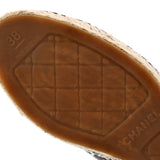 Women's All Over CC Cap Toe Espadrilles Printed Leather