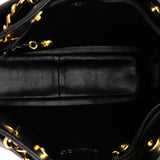 Vintage Front Pocket Tote Caviar Medium