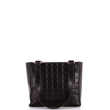 Chocolate Bar CC Tote Quilted Leather Small