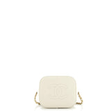 CC Drawstring Bucket Crossbody Bag Stitched Calfskin Medium
