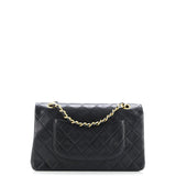 Vintage Classic Double Flap Bag Quilted Lambskin Medium
