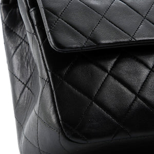 Vintage Classic Double Flap Bag Quilted Lambskin Medium
