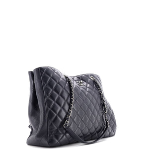 Classic CC Shopping Tote Quilted Calfskin Large