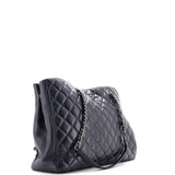 Classic CC Shopping Tote Quilted Calfskin Large