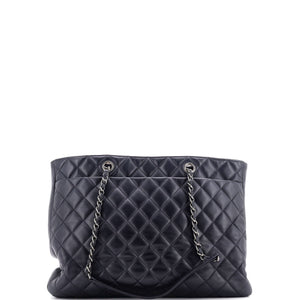 Classic CC Shopping Tote Quilted Calfskin Large