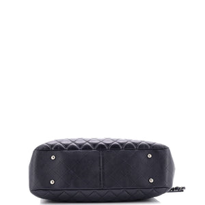 Classic CC Shopping Tote Quilted Calfskin Large