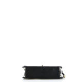 Sand By The Sea Pearl Flap Bag PVC with Lambskin Medium