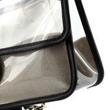 Sand By The Sea Pearl Flap Bag PVC with Lambskin Medium