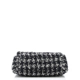 19 Flap Bag Quilted Tweed Maxi