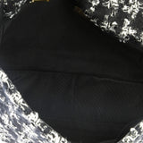 19 Flap Bag Quilted Tweed Maxi
