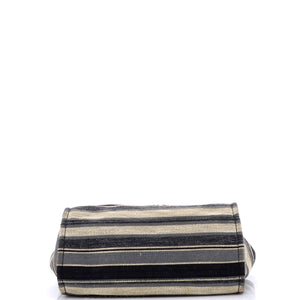 Deauville Tote Stripe Canvas Medium