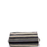 Deauville Tote Stripe Canvas Medium