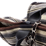 Deauville Tote Stripe Canvas Medium