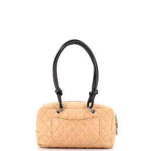 Cambon Bowler Bag Quilted Leather Medium